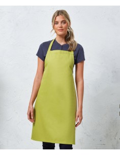 P-PR102-Organic Cotton Bib Apron (No Pocket) 2